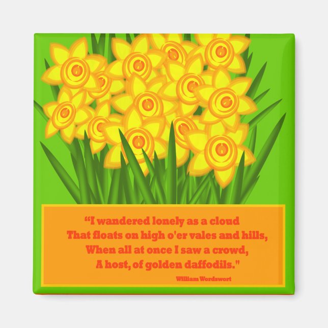 Daffodils Magnet (Framsidan)