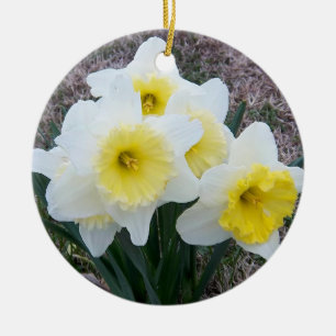 Daffodils Memorial Ornament