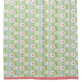 Daffodils on a Shower Curtain