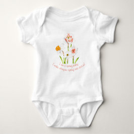Daffodils på en Baby-bodykostym T Shirt