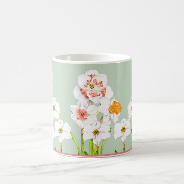 Daffodils på Mugg (11 oz.) (Center)
