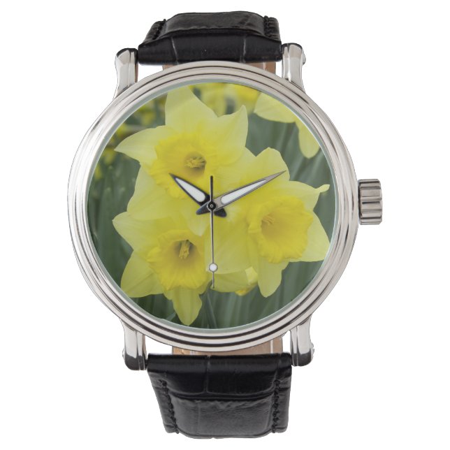 Daffodils RF) Armbandsur (Framsida)