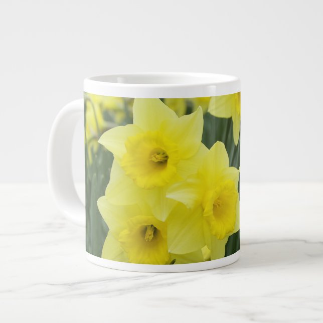 Daffodils RF) Jumbo Mugg (Framsida vänster)