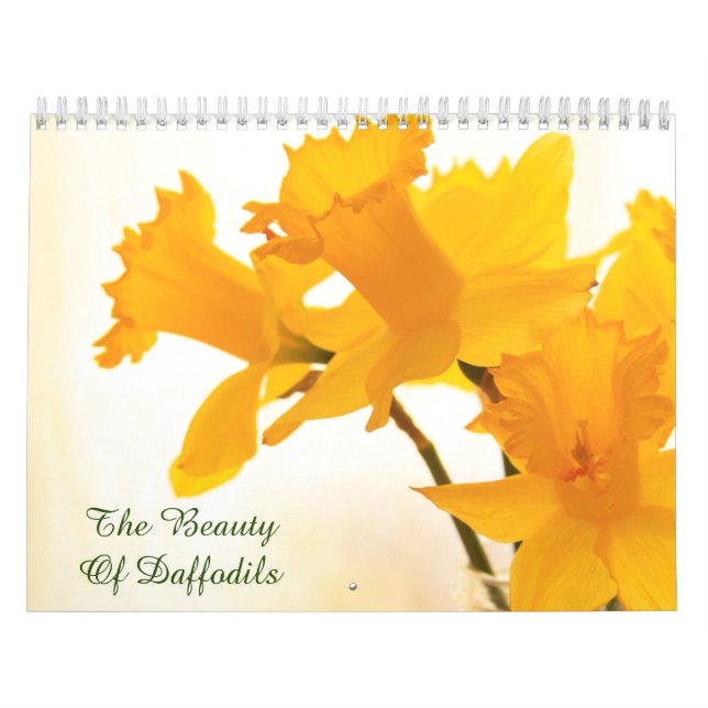 Daffodils skönhet kalender (Omslag)
