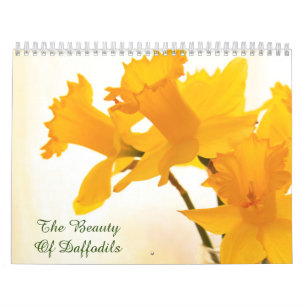 Daffodils skönhet kalender