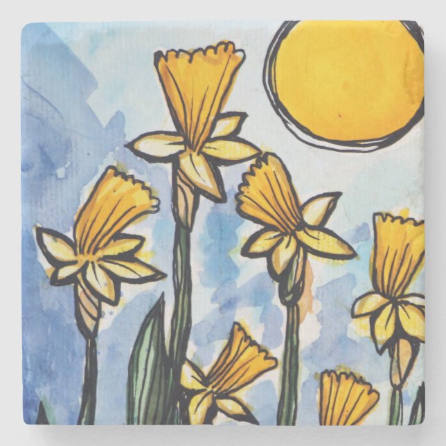 Daffodils Stenunderlägg (Framsidan)