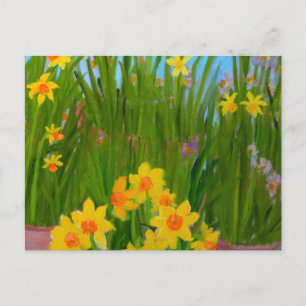 Daffodils: Susan Payne-Trutna Vykort