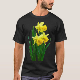 Daffodils Tall och Kort T Shirt