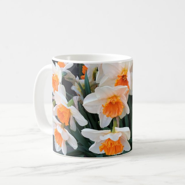 Daffodils & Tulips, Oregon Kaffemugg (Framsida vänster)