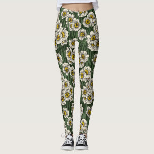 Daffodilträdgård Leggings