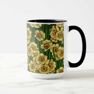 Daffodilträdgård Mugg