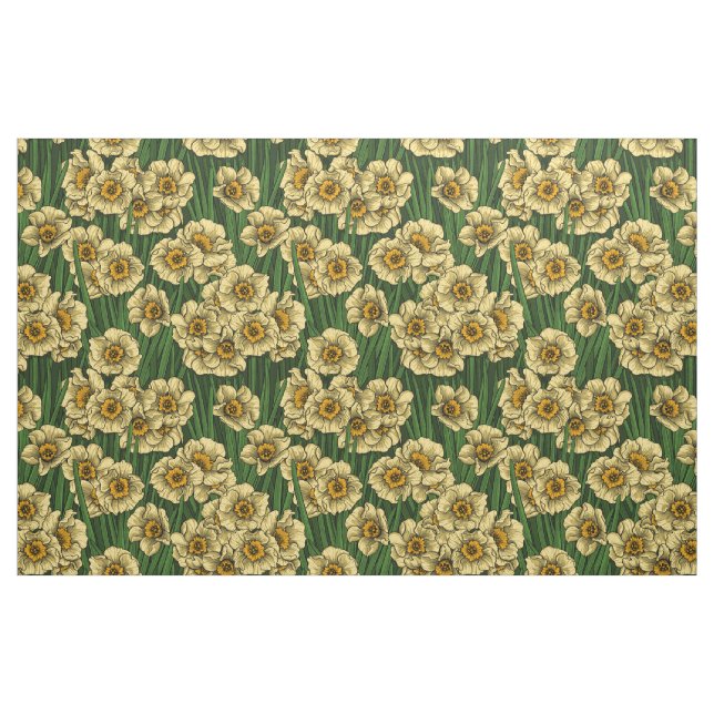 Daffodilträdgård Tyg (Fat Quarter)