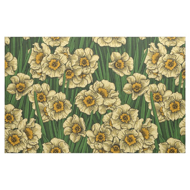 Daffodilträdgård Tyg (Fat Quarter)