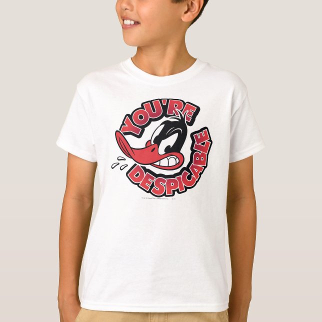 DAFFY ANKA™ - Du är förkastlig Tee Shirt (Framsida)