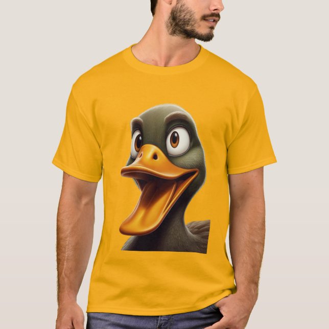 DAFFY ANKA™ Fantastisk Ansikte T-Shirt (Framsida)
