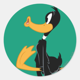DAFFY ANKA™ Is Crazy Runt Klistermärke