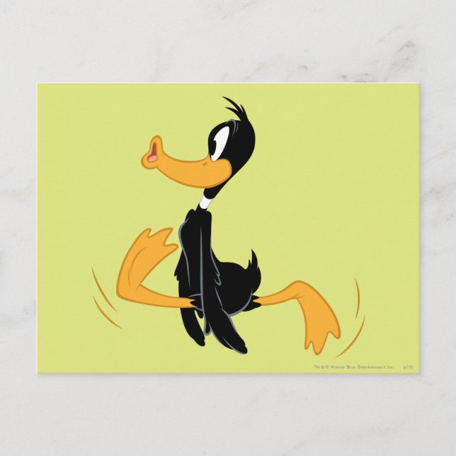 DAFFY ANKA™ Is Crazy Vykort (Framsida)