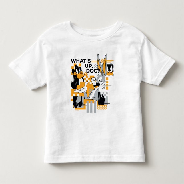 DAFFY ANKA™ & KRYP BUNNY™ Glitch T Shirt (Framsida)