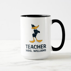 DAFFY ANKA™ med Arm Crossed Teacher Mugg