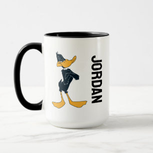DAFFY ANKA™ med Arm korsat Lägg till ditt namn Mugg