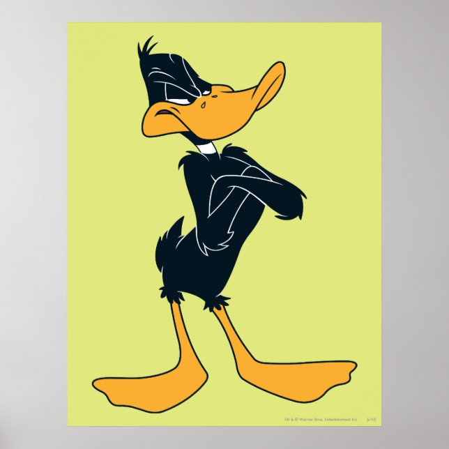 DAFFY ANKA™ med Arm korsat Poster (Framsidan)