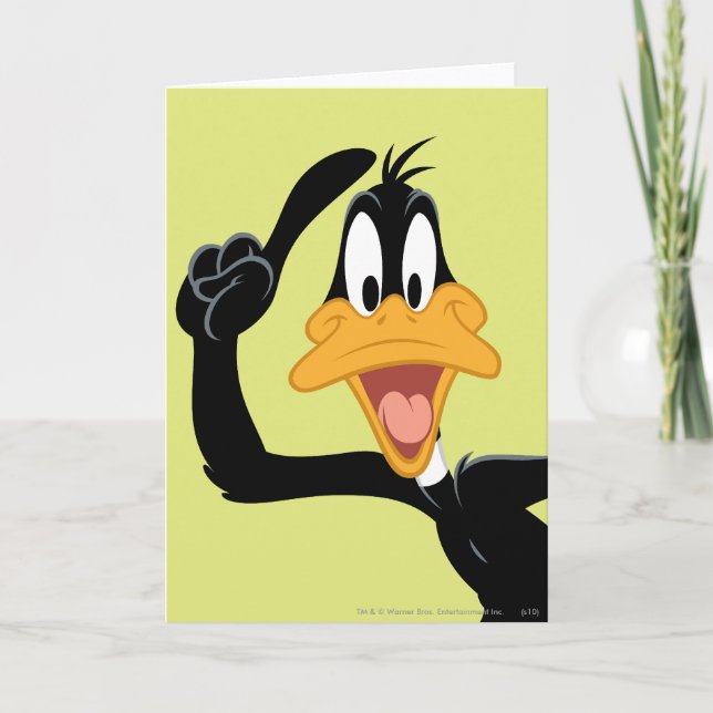 DAFFY ANKA™ med en Underbarare idé Kort (Framsida)