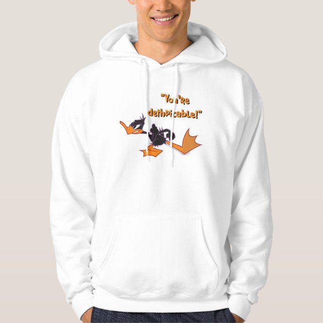 DAFFY ANKA™-Redo att bekämpa Sweatshirt Med Luva (Framsida)