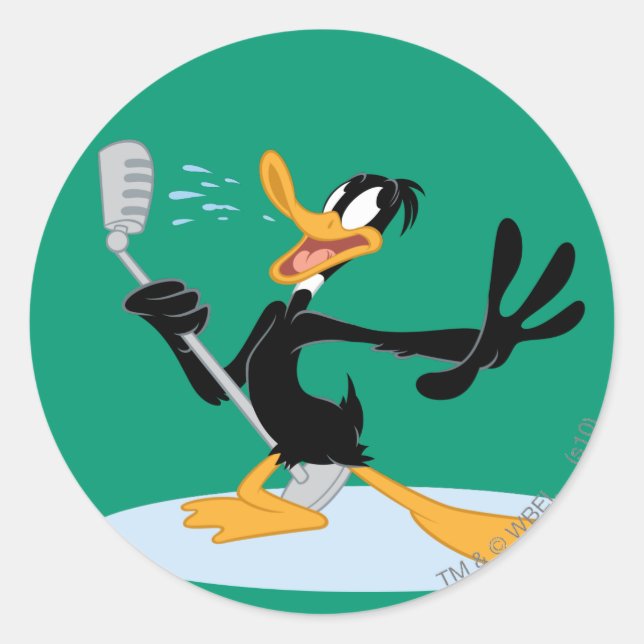 DAFFY ANKA™ Singing Runt Klistermärke (Framsida)