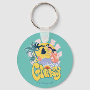 DAFFY ANKA™ Surfing - Gnarly Nyckelring