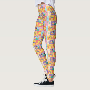 DAFFY ANKA™ & TWEETY™ - Pride Mönster Leggings