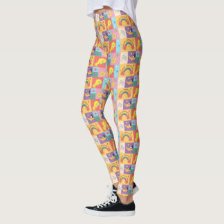 DAFFY ANKA™ & TWEETY™ - Pride Mönster Leggings