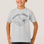DAFFY DUCK™ Always Tired T Shirt<br><div class="desc">Catch some Z's with DAFFY DUCK™ lying in a hammock! Get this fun graphic on a comfy t-shirt or throw pillow. Shop this design on many more customizable Zazzle products!</div>