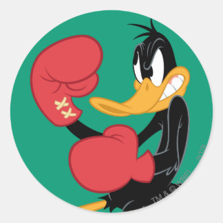 DAFFY DUCK™ boxaren Runt Klistermärke