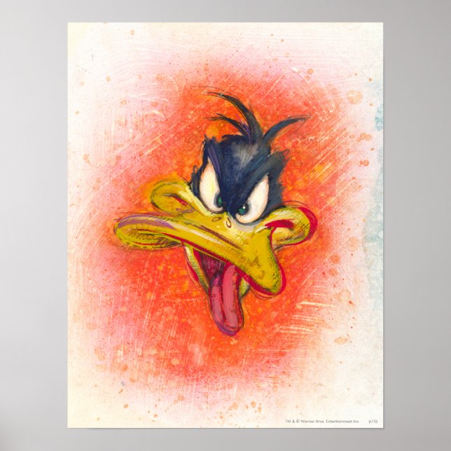 DAFFY DUCK™ i Orange Poster (Framsidan)