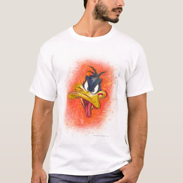DAFFY DUCK™ i Orange T-shirt (Framsida)