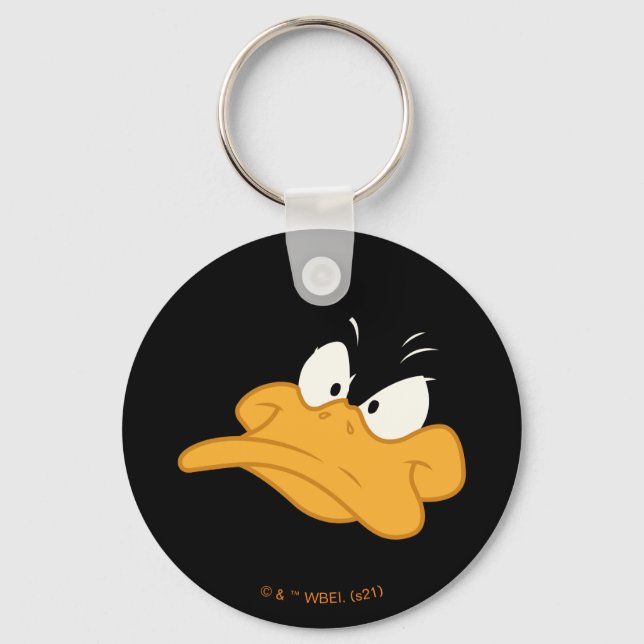 DAFFY DUCK™ Ilsket Ansikte Nyckelring (Framsida)