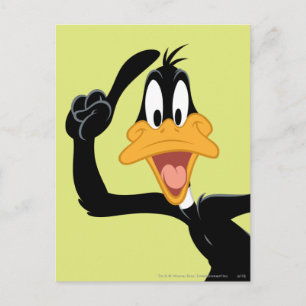 DAFFY DUCK™ Med en fantastisk idé Vykort