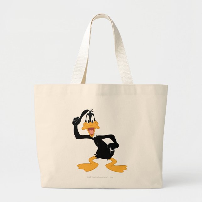 DAFFY DUCK™ Med en Lysande idé Jumbo Tygkasse (Framsidan)