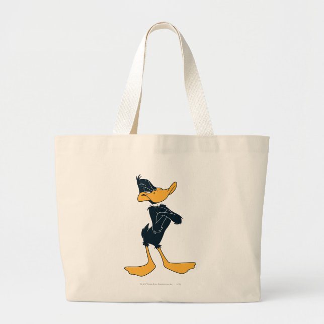 DAFFY DUCK™ med korslagda armar Jumbo Tygkasse (Framsidan)