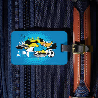 DAFFY DUCK™ Team Argentina Fotbollsgrafik Bagagebricka