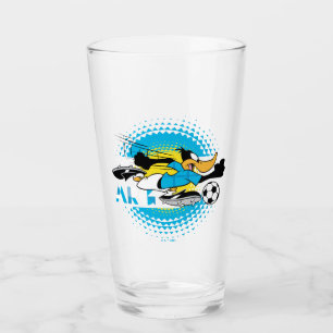 DAFFY DUCK™ Team Argentina Fotbollsgrafik Glaskopp