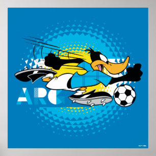 DAFFY DUCK™ Team Argentina Fotbollsgrafik Poster