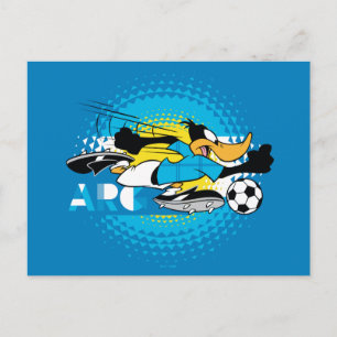 DAFFY DUCK™ Team Argentina Fotbollsgrafik Vykort