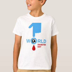 Dag 14 för sockersjuka för t shirt