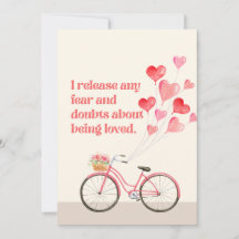 Dag 14 Rött hjärtkort för Manifestet Kärlek