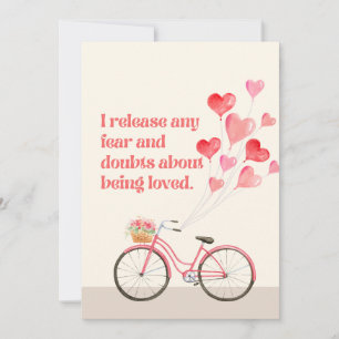 Dag 14 Rött hjärtkort för Manifestet Kärlek