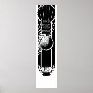 Dag 1 av skapelsen Poster