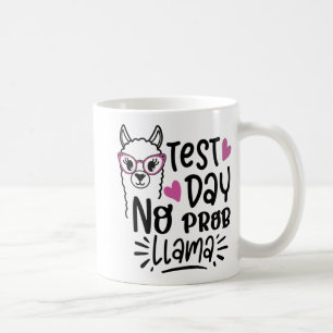 Dag 1: Provningsdag 1 för professor Llama Llama Kaffemugg