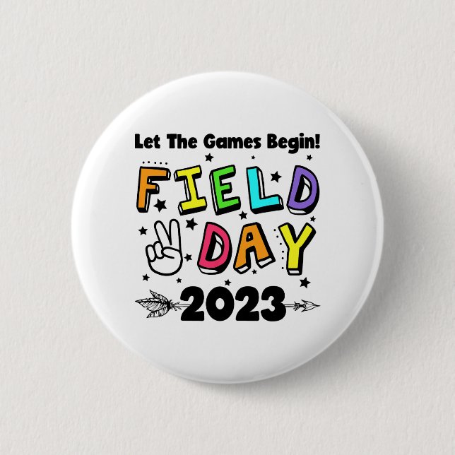 Dag 2023: Låt spelen börja med att barn går ut och Knapp (Framsida)