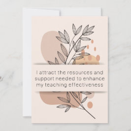 Dag 27 Mentalsjukförsäkringskort för lärare